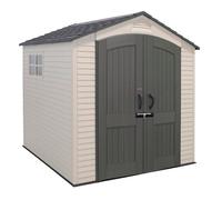 Lifetime caseta de jardín 4,4 m² con suelo, ventanas y estanterías