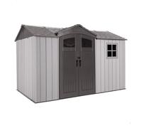 Lifetime caseta de jardín horizontal 7,6 m² con suelo, ventana y estanterías