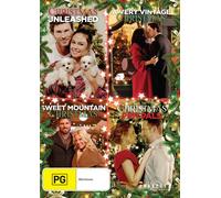 Lifetime Christmas 4 Film Collection (Christmas Unleashed / A Very Vintage Christmas / Sweet Mountain Christmas / Christmas Pen Pals)
