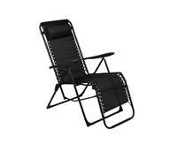 Lifetime Garden Silla de jardín Negra 93 x 46 x 110 cm, Normal