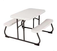 Mesa plegable picnic ultrarresistente infantil lifetime 82,5 x 90 x 53,5 cm uv100 82.5 cm