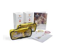 LifeVac® Duo Pack, 2 Kits completos, Equipo de Primeros Auxilios, Antiatragantamiento para Adultos y Niños, Eficacia demostrada, Incluye 2 Kits cada uno con 4 Mascarillas y Bolsa de Transporte
