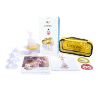 LifeVac® Kit de Viaje, Equipo de Primeros Auxilios, Antiatragantamiento para Adultos y Niños, Antiasfixia, Eficacia demostrada salvando numerosas vidas, Incl. 4 Mascarillas y Bolsa de Transporte