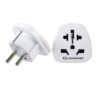 Lifeventure Adaptador de Viaje Europeo Onesize White