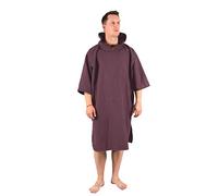 Lifeventure Albornoz cambiador compacto Poncho de microfibra ligero y elástico con capucha para surfear, nadar y acampar