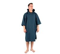 Lifeventure Albornoz cambiador compacto Poncho de microfibra ligero y elástico con capucha para surfear, nadar y acampar