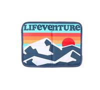 Lifeventure Alfombrilla Plegable de PEVA, Impermeable, Aislante y Ligera, Acolchada para Senderismo, Camping, Viajes y Festivales, Retro