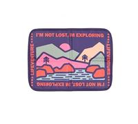 Lifeventure Alfombrilla Plegable de PEVA, Impermeable, Aislante y Ligera, Acolchada para Senderismo, Camping, Viajes y Festivales, montaña