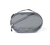 Lifeventure Bolsa de Lavado Plegable para Hombres y Mujeres, Resistente al Agua y antidesgarros, Bolsa de Viaje con Espejo y Bolsa Desmontable (Gris)