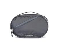 Lifeventure Bolsa de Lavado Plegable para Hombres y Mujeres, Resistente al Agua y antidesgarros, Bolsa de Viaje con Espejo y Bolsa Desmontable (Negro)