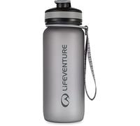 Lifeventure Botella de agua Tritan de 650 ml para fitness, senderismo, camping, deportes al aire libre, fabricada con material sin BPA, a prueba de fugas, tapa abatible, con asa