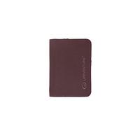 Lifeventure Cartera para Tarjetas – Protección RFID, Delgada, Material Reciclable – Ciruela