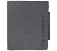 Lifeventure Cartera Triple con Protección RFID, Cartera Triple con Cremallera para Viajes, Material Reciclable, Gris