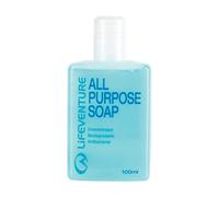 Lifeventure Jabón embotellado multiusos, biodegradable y con pH equilibrado, ideal para viajes, acampadas y naturaleza