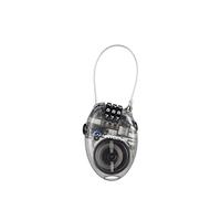 Lifeventure Mini candado para equipaje – Cable acero retráctil 70 cm – Combinación 3 dígitos