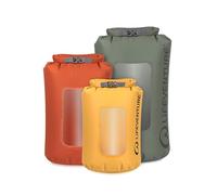 Lifeventure Stormlight - Bolsa seca, tela siliconada Rip-Stop 70D con costuras totalmente selladas, cierre enrollable impermeable para viajes de aventura, Olive, 25 L, Bolsa seca con cierre enrollable