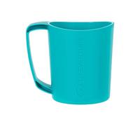 Lifeventure Taza grande de plástico Ellipse para acampar, viajar y actividades al aire libre - Verde azulado