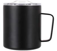 Lifeventure Taza Mountain Aislada, unisex, negro 350 ml Black