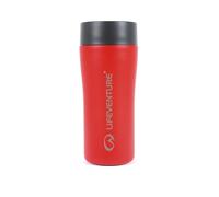 Lifeventure Taza térmica de un solo toque, tapa de 360°, 350 ml, color rojo