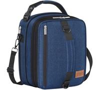 Lifewit Bolsa Termica porta Alimentos Expandible, Nevera Bolsa Comida Trabajo con 2 Bolsas de Hielo, Nevera Portatil Pequeña para Playa, Picnic, Viaje, Azul, 6.5L