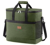 Lifewit Nevera Portatil 40L, Bolso Neveras Isotermica para Hombre, Grande Bolsas Termica porta Alimentos, Cooler Bag Tela Plegable para Playa, Camping, Viaje, Trabajo, Picnic, Verde