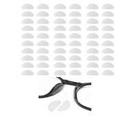 LifgWas 30 Pares Almohadillas Gafas Nariz Transparente Antideslizantes - Parches Nasales Adhesivos para Gafas y Gafas de Sol - Espesor 1mm - Cómodas y Ajustables