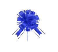 Lifgwas Lazo De Regalo Azul Grande (25cm), Lazo Regalo, Tirar Manualmente En Un Lazo, para Regalo De Boda, CumpleañOs, Embalaje De Regalo, Regalos Navideños