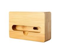 LifgWas Soporte Móvil Madera Amplificador de Sonido Natural de Madera Maciza Soporte Telefono Mesa Soporte para Móvil Escritorio para Amplificación de Audio Inalámbrica y como Decoración