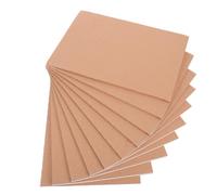 LIFKICH 1 Juego Cuaderno Kraft A5 para Estudiantes, Trabajo y Dibujo, 10