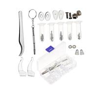 LIFKICH 1 Kit de Reparación de Gafas de Sol Destornillador y Pinzas, Herramientas de Precisión para Ajuste y Mantenimiento Hogar