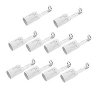 LIFKICH 10 piezas Portalámparas de Soporte para Lámparas de Vela Casquillo para Bombillas para Lámparas de Mesa Suelo y DIY