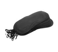 LIFKICH 12 Piezas Antifaz para Mesa Máscara Negra con Diseño Ajustable y Cubre Ojos sin Transmisión de Luz para Fiestas y Uso Nocturno Bulk