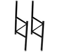 LIFKICH 2 Bisagras Elevadoras de Hierro en Color Blanco Resorte Antióxido y Plegables para Soporte de Mesa de Té en Sala de Estar