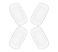 LIFKICH 2 Pares de Almohadillas de Silicona Blandas para Gafas Diseño Cómodo de Inserción, y Antideslizantes para Uso Diario