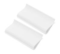 LIFKICH 2 Piezas Accesorios Estores Blancos R Clip para Persianas Enrollables sin Cuerda Agarre Transparente para Ajustar Cortinas Blackout Ventanas Hogar Oficina