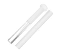 LIFKICH 2 Piezas Mazo de Percusión de Cuenco de Cristal, Mazo de Acrílico Blanco, Sonido Claro y Resonante, Uso Duradero, para Clases de Yoga y Sound Bath, para Aficionados al Sound