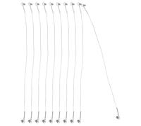 LIFKICH 20piezas Alambres de Acero Inoxidable para Cortador de Queso de Recambio para Cortadora de Mantequilla y Queso Cables de Repuesto para Rebanadoras Uniformes Cocina Doméstica