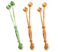 LIFKICH 3 piezas Martillo de Masaje Portátil Herramienta Terapéutica para Espalda y Cervicales Rastrillo Ergonómico con Mango Resistente para Aliviar Fatiga y Promover Bienestar