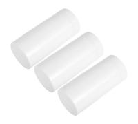 LIFKICH 3 Piezas Tubos Rellenable para Desodorante y Bálsamo Labial DIY Envases Reutilizables con Apertura Giratoria para Viaje y Aplicaciones Versátiles