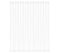 LIFKICH 8piezas Tubos Transparentes de Acrílico para Varillas de Incienso Porta Varillas Sellados Resistentes al Polvo y Humedad Almacenamiento Portátil para Hogar y Viaje