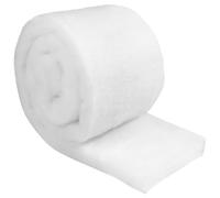 LIFKICH Almohadilla Filtrante Esponja de Filtro Bioquímico Gruesa y Reutilizable para Acuarios de Algodón Blanco Cortable para Tanques de Agua Dulce