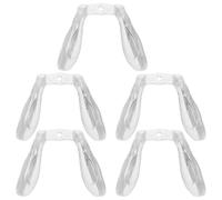 LIFKICH Almohadillas Nasales de Silicona para Gafas de Seguridad 5 Piezas Antideslizantes Suaves para Niños Puente Nasal Único Confort Diario Cuidado Nasal