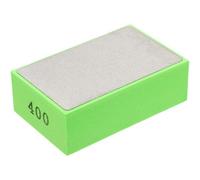 LIFKICH Almohadillas para Pulir Piedras a Mano Pulir Hormigón a Mano Carburo de Silicio y Esponja, Grano 100 y 400, Reutilizables, para Lijar Vidrio y Baldosas