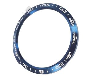 LIFKICH Anillo de Bisel de Reloj 6X de Acero Inoxidable Caja Metálica, Protector para 6X Grabados para Uso en Deportes y Protección Diaria