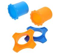 LIFKICH Anillos Protectores de Silicona Hexagonales Función Antideslizante y Protección contra Caídas Juego de 2 para Micrófonos para y Ktv