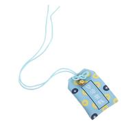 LIFKICH Bolsa de Amuleto Omamori Japonés de Tela PVC Diseño Intrincado, Colgante Suerte Versátil para Expresar Bendiciones y Protección Espiritual