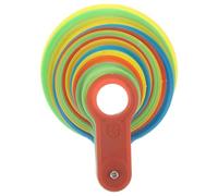 LIFKICH Calibrador de Frutas y Herramienta Medidora de Diámetro, Juego de Anillos de Plástico para Clasificación, para Agricultores y Distribuidores en Procesos de Selección y