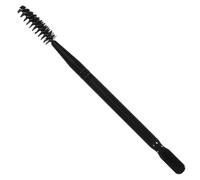 LIFKICH Cepillo de Maquillaje para Cejas Doble Punta Negro Mango de Madera y Cerdas de Nylon, Práctico para Uso Cosmético en Mujeres