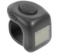 LIFKICH Contador de Puntadas y Contador Portátil, Electrónico Digital, Negro, Silicona y Plástico, Ligero y Silencioso, para Conteo de Puntos y Vueltas