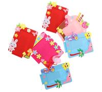 LIFKICH de Marcos de de Tela No Tejida Varios estilos 6 Piezas Estilo Moderno y Mejorar la Coordinación Visual para Manualidades para Decorar Escritorios Varios estilos